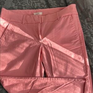 LOFT Marisa Coral Pink Pants